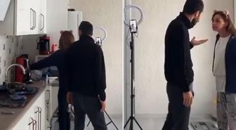TikTok rezaletleri bitmiyor! Canlı yayın sırasında eşini darbetti