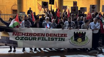 Kahramanmaraş ve Adıyaman'da İsrail'in Sumud Filosu saldırısı protesto edildi