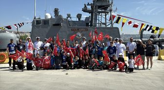 TCG Gurbet hücumbotu Tekirdağ'da ziyarete açıldı
