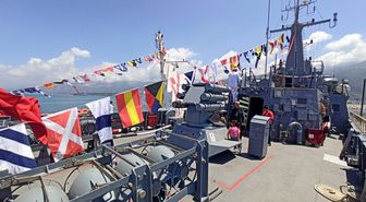 İskenderun'da TCG Karpaz ve TCSG-304 ziyarete açıldı