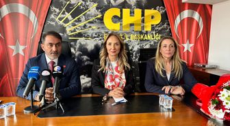 CHP Parti Meclis Üyesi Aylin Nazlıaka, Elazığ'da gazetecilerle buluştu