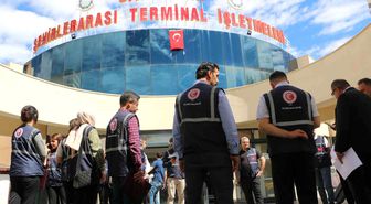 Diyarbakır Şehirler Arası Otobüs Terminalinde bayram öncesi fiyat denetimi