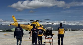 Hınıs'ta Lupus Hastasına Ambulans Helikopterle Kurtarma