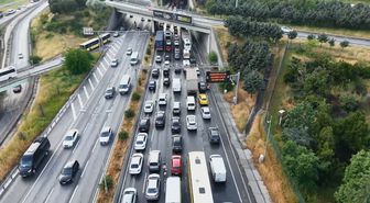 İstanbul'da trafik yoğunluğu yüzde 85'e ulaştı