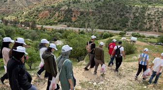 Çemişgezek'te öğrenciler tarihi ve doğal güzellikleri gezdi