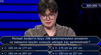 Michael Jordan annesinin babasını boyu kaç cm, Michael Jordan'ın boyu 198 santimetreyken annesinin ve babasının boyları sırasıyla yaklaşık kaç cm’dir?