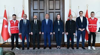 Türk Kızılay Avrupa Bölge Müdürü Kızanlık'tan Vali Soytürk'e ziyaret
