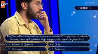 Zürih, Bern ve Mainz Üniversitelerinden araştırmacılar tarafından 2023'te yayımlanan bir makalede belirlenen, insanın kişilik özelliklerini değiştiren