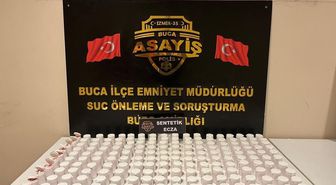 İzmir'de 10 bin 854 adet sentetik ecza hapı ele geçirildi; 1 tutuklama