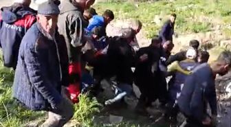Yüksekovada'da pancar toplarken kayalıklardan düşen kadın hayatını kaybetti