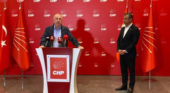 Zafer Partisi Genel Başkanı Özdağ, CHP Genel Merkezi'nde Özgür Özel ile bir araya geldi