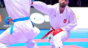 Büyükler Avrupa Karate Şampiyonası'nda Uğur Aktaş'tan gümüş madalya