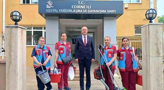 Edirne'de vefa hizmetleri yüzleri güldürüyor, gönülleri ısıtıyor