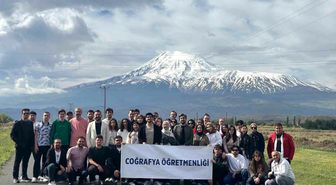 Geleceğin coğrafya öğretmenlerinden Kuzeydoğu Anadolu'da saha araştırması
