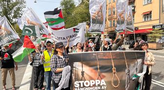 İsrail'in Küresel Sumud Filosu'na saldırısı İsveç'te protesto edildi