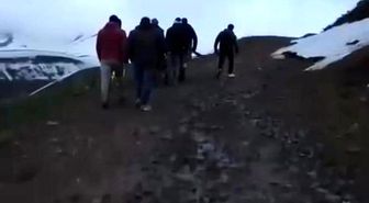 Tunceli'de dağlık alanda mahsur kalan vatandaş 11 saatlik çalışmayla kurtarıldı