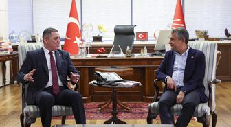 Türkiye Barolar Birliği Başkanı Sağkan, Özgür Özel'i ziyaret etti