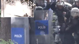 CHP Genel Merkezi'nde arbede! Onlarca polis içeri girdi