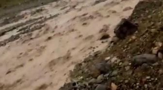 Elazığ'da sağanak sonrası sel