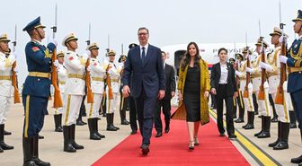 Sırbistan Cumhurbaşkanı Aleksandar Vucic, Çin'de
