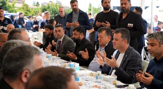 Çorlu'da şehit polisler için mevlit okutuldu