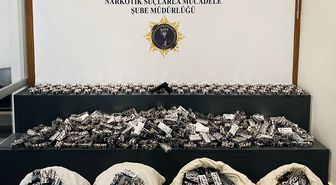 Samsun'da uyuşturucu operasyonlarında 129 bin 600 uyuşturucu hap ele geçirildi