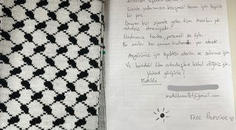 Sumud Filosu aktivisti Mallet'ten Türk sağlık çalışanlarına teşekkür mektubu