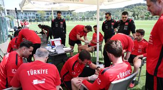 A Milli Futbol Takımı, dayanıklılık testinden geçti