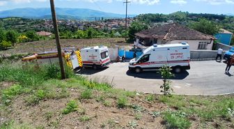 Amasya'da iki otomobilin çarpıştığı kazada 2 kişi yaralandı