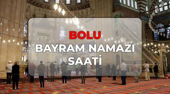 Bolu bayram namazı kaçta? DİYANET Bolu bayram namazı saati 2026!