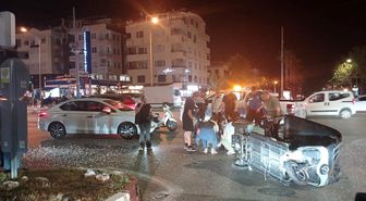 Kırmızı ışık ihlali kazayı beraberinde getirdi