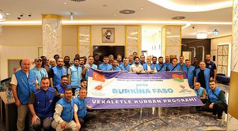 Türkiye Diyanet Vakfı heyeti Burkina Faso'da