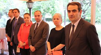Pekin'de Türk vatandaşları bayramlaştı