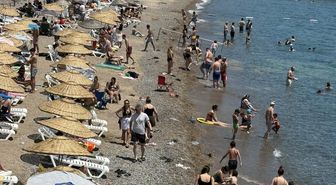 Bodrum'da Kurban Bayramı'nda Sahiller Dolup Taştı