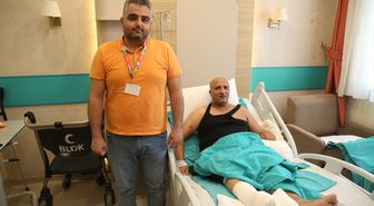 Elektrik akımında bir kolunu kaybetti, 'kesilecek' denilen ayağı Erzurum'da kurtarıldı