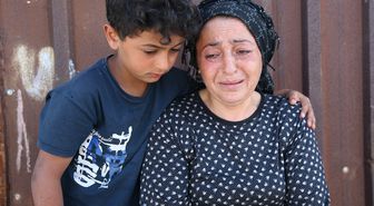 Hatay'da sağanakta çöken evde çocuklarından 1'i ölen 2'si yaralanan anne bayrama buruk girdi