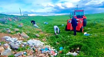 Köy Muhtarları Çevre Temizliği İçin Ortak Çalışma Yaptı
