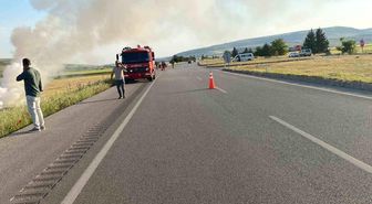 Kilis'te otomobil devrildi: 4'ü çocuk 7 yaralı