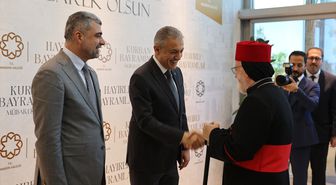 Mardin'de farklı inanç gruplarının temsilcileri bayramlaşma programında buluştu