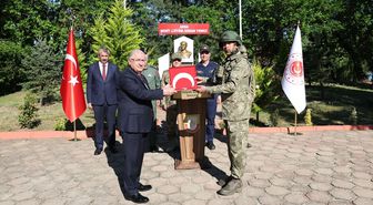 Bakan Güler'den Hudut Kartallarına Bayram Ziyareti