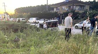 Samsun'da otomobil takla attı: 6 yaralı