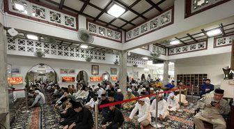 Singapur'da Kurban Bayramı namazı kılındı