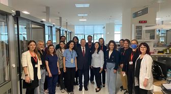 Tekirdağ Şehir Hastanesi Başhekimi Tabakoğlu sağlık personeliyle bayramlaştı