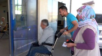 Tosunun darbesiyle yaralanan vatandaşın bacağına 60 dikiş atıldı