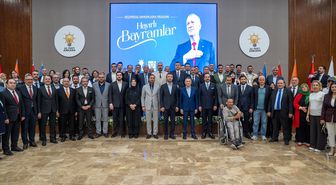AK Parti Ankara'da bayramlaşma programı düzenledi