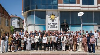 AK Parti Edirne İl Başkanlığında bayramlaşma programı düzenlendi