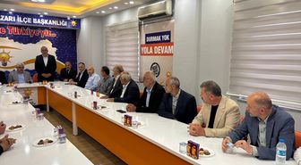 AK Parti Salıpazarı İlçe Başkanlığında bayramlaşma programı düzenlendi