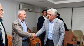 AK Parti Terme İlçe Başkanlığında bayramlaşma programı düzenlendi