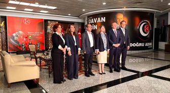 DEM Parti, MHP'ye bayram ziyaretinde bulundu