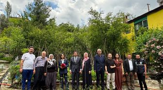 Feke ilçesinde bayramlaşma programı düzenlendi